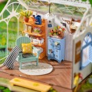 Dreamy Garden House - Byggesett m/ lys - DIY Miniature Room thumbnail