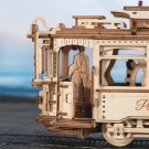 Classic city tram - Byggesett i tre m/ mekaniske gir thumbnail
