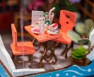 Sea holiday restaurant - Byggesett i tre - DIY Miniature Room thumbnail