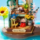 Dreaming Terrace Garden - Byggesett miniatyr hus thumbnail