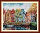 Korssting pakke - København 42x34cm (påtegnet) 14CT thumbnail