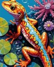 Paint by numbers - Chameleon 40x50cm thumbnail