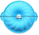 Silikonform kakeform - rund med hull 28cm thumbnail