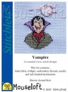 mini korssting - broderi pakke - vampyr thumbnail