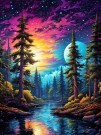 Diamond painting - Måneskinnets hemmelighet 40x50cm thumbnail
