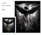 Paint by numbers - Dark Angel 40x50cm thumbnail