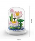 Mini 3D - byggesett - Lotus med lys thumbnail