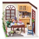 Mrs Charlie`s dining room - Byggesett i tre - DIY Miniature Room thumbnail