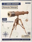 Monocular teleskop - Byggesett i tre thumbnail