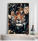 Diamond painting - Tiger face 40x50cm thumbnail
