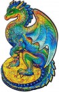 Figur puslespill i tre - Dragon thumbnail