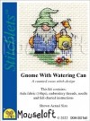 Mini korssting - Gnome With Watering Can thumbnail