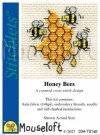 Mini korssting - Honey Bees thumbnail