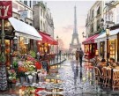 Paint by numbers - Gate i Paris thumbnail