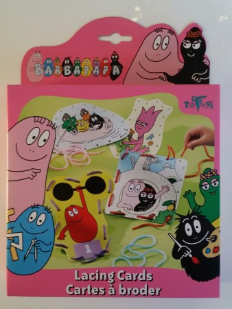 Barbapapa Lacing Cards