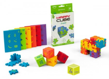 Happy Cube Junior 3-7 år - 6 pakk
