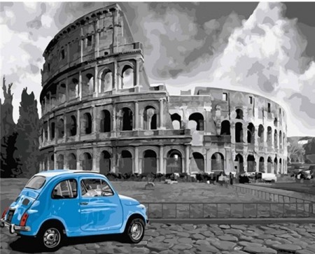 Paint By Numbers - Colosseum 40x50cm (pt)