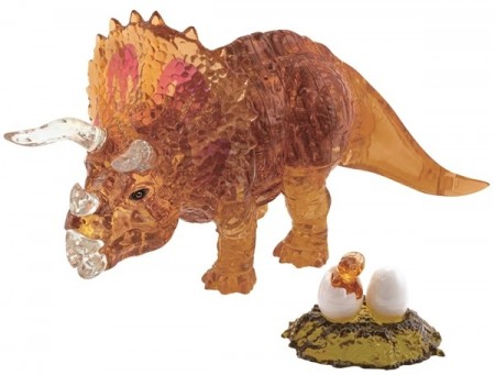 3D puslespill - Triceratops 61 deler