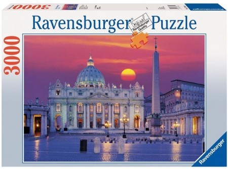 Ravensburger puslespill - St. Peters Cathedral 3000