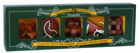 Classic 5 wooden - Tankenøtter i tre
