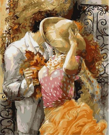Paint by numbers - Romance 40x50cm
