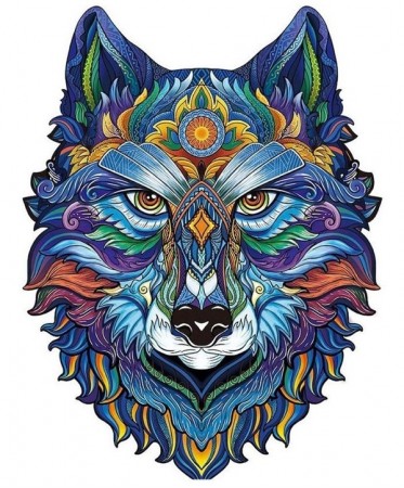 Figur puslespill - Wolf 2