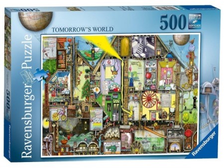 Ravensburger puslespill - Tomorrow`s world 500
