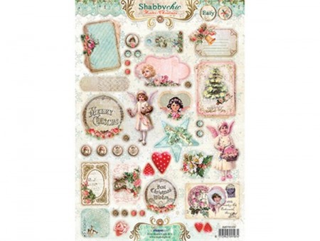 Studiolight utstanset - Shabby Chic Christmas 434