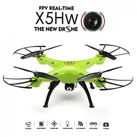 Syma X5HW Wifi FPV 2.4G 4CH 6 akser med HD kamera