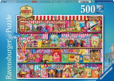 Ravensburger puslespill - The sweet shop 500