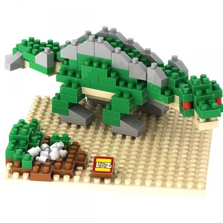 Dinosaur byggeklosser - Stegosaurus