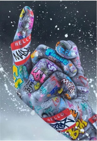 Diamond painting - Street Art (1) 40x50 cm
