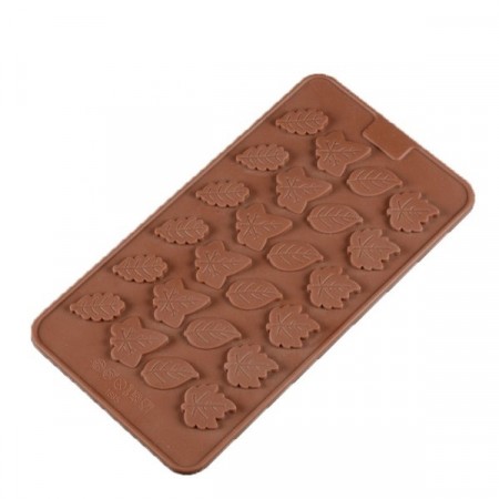 Sjokoladeform silikon - 4x6 blader