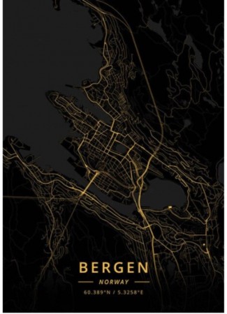 Diamond painting - Bergen 50x70 cm