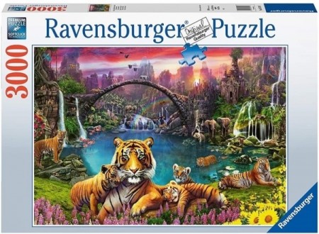 Ravensburger puslespill - Tigrer i paradiset 3000
