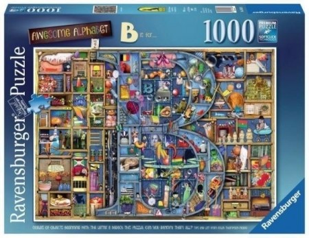 Ravensburger puslespill - Alfabetet B 1000