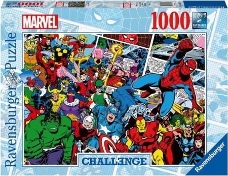 Ravensburger puslespill -  Marvel utfordring 1000