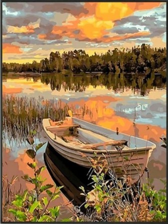 Paint By Numbers - Robåt 40x50cm
