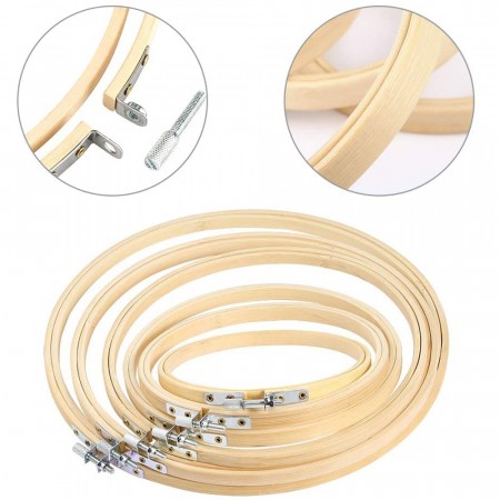 Broderiramme i tre 15 cm