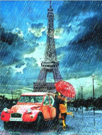 Diamond painting - Paris 40x50 cm