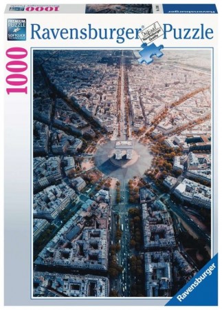 Ravensburger puslespill - Paris fra oven 1000