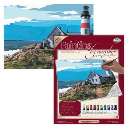 Paint by numbers - The Lighthouse