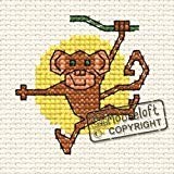 Mini korssting - Monkey