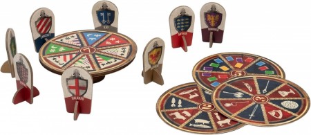 Knights of the Round Table - Finn riddernes plassering - Logikkspill