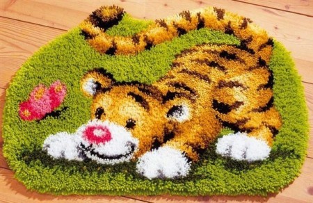 Ryematte - Tiger 51x38cm