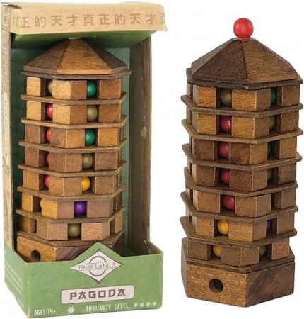 Chinese Pagoda - Ferdighetsspill i tre 4/4
