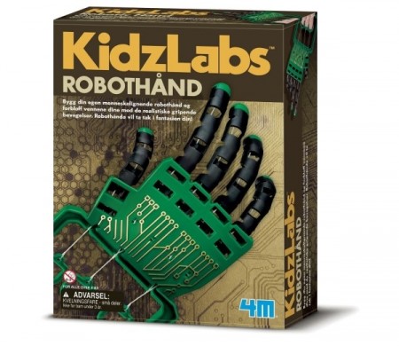 Robothånd - KidzLab 4M