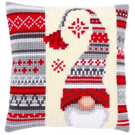 Korssting pute - Nisse 2 42x42cm
