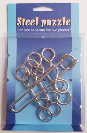 Wire Puzzle stor 11cm - Modell 1