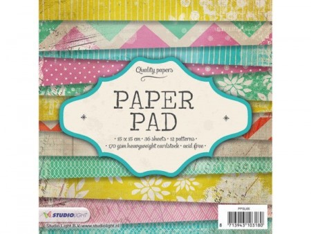 Studiolight Paperpad 36 ark Nr. 66 - 15x15 cm